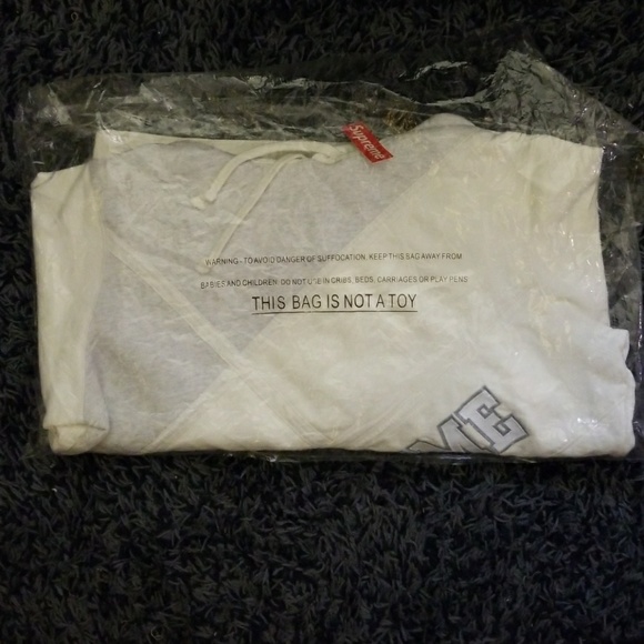 Supreme Diagonal Hooded Sweatshirt - Picture 2 of 4